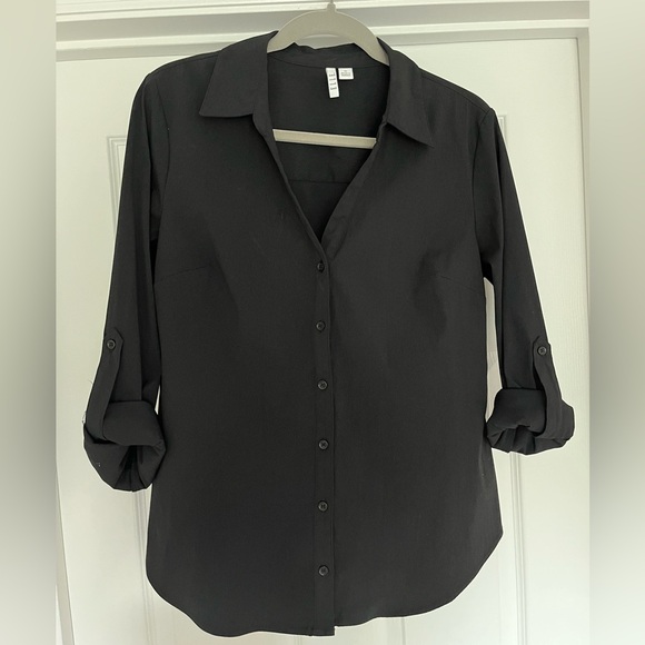 Black blouse (Elle) - Picture 2 of 3